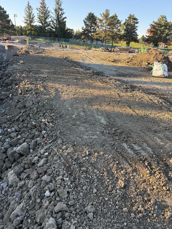 Terrain nivelé et compacté prêt pour la construction à Ottawa